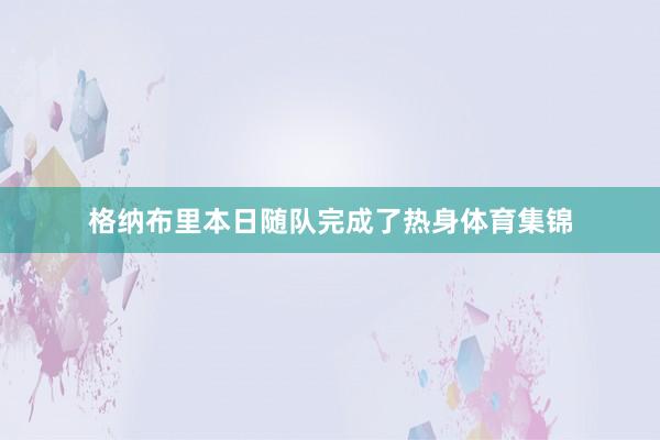 格纳布里本日随队完成了热身体育集锦