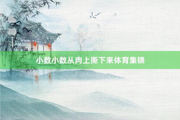 小数小数从肉上撕下来体育集锦