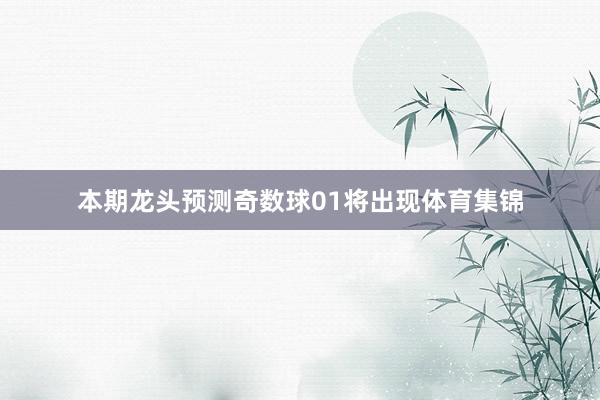 本期龙头预测奇数球01将出现体育集锦