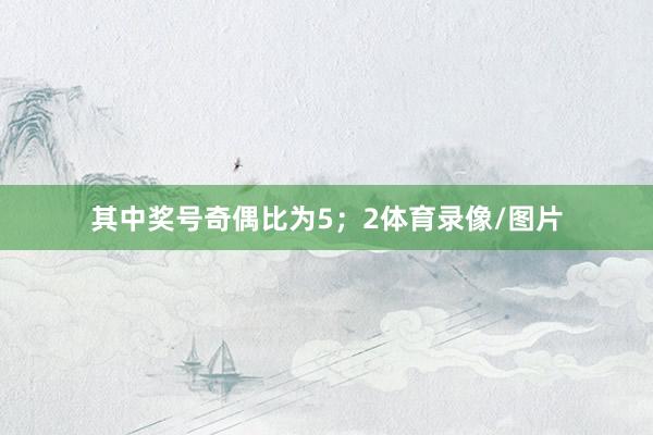 其中奖号奇偶比为5；2体育录像/图片