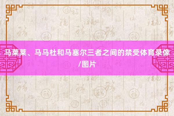 马莱莱、马马杜和马塞尔三者之间的禁受体育录像/图片
