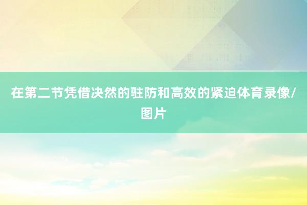 在第二节凭借决然的驻防和高效的紧迫体育录像/图片