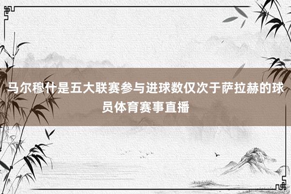 马尔穆什是五大联赛参与进球数仅次于萨拉赫的球员体育赛事直播