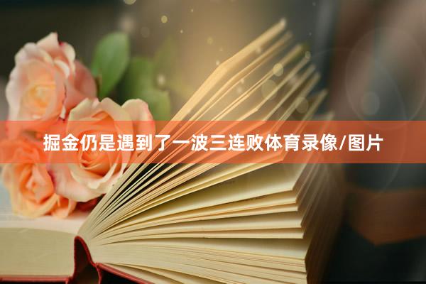 掘金仍是遇到了一波三连败体育录像/图片