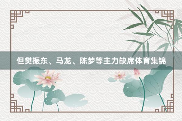 但樊振东、马龙、陈梦等主力缺席体育集锦