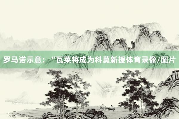 罗马诺示意：“瓦莱将成为科莫新援体育录像/图片