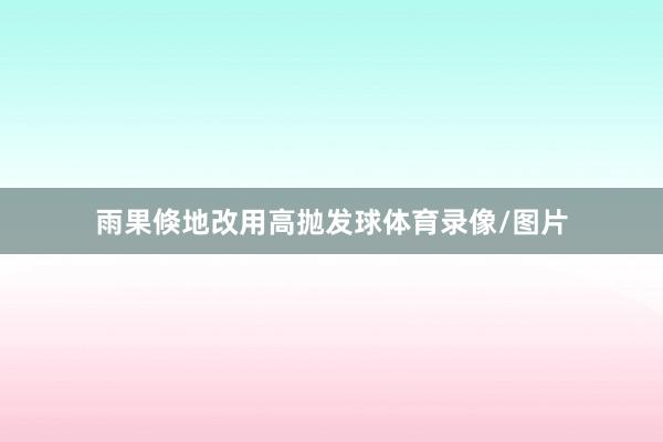 雨果倏地改用高抛发球体育录像/图片