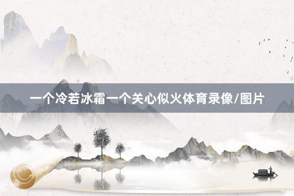 一个冷若冰霜一个关心似火体育录像/图片