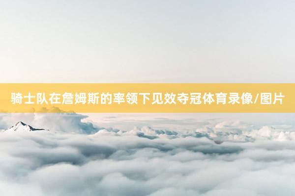 骑士队在詹姆斯的率领下见效夺冠体育录像/图片
