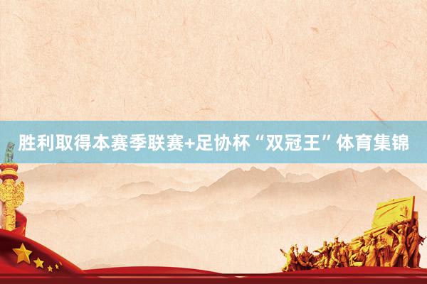 胜利取得本赛季联赛+足协杯“双冠王”体育集锦