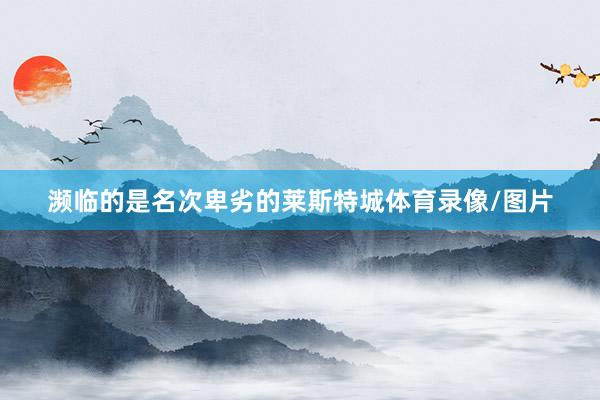 濒临的是名次卑劣的莱斯特城体育录像/图片