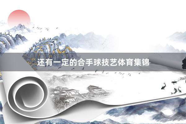 还有一定的合手球技艺体育集锦